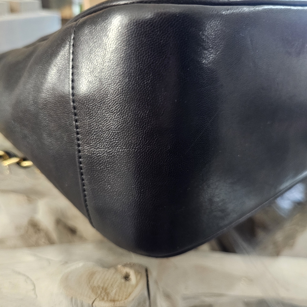 Chanel Black Quilted Leather Handbag - Picture 12 of 14
